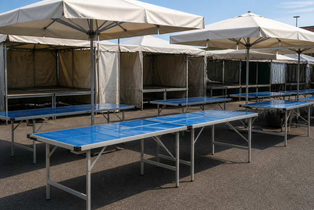 Home esposizioni ombrelloni e bachi fiera e mercati