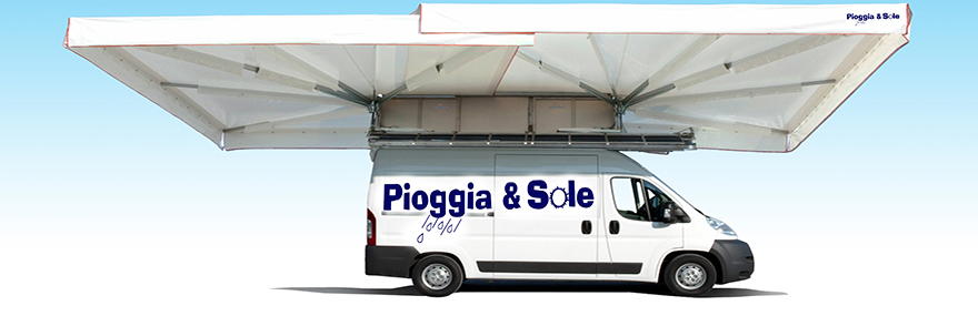 Home pioggia e sole, tende, ombrelloni, per ambulanti